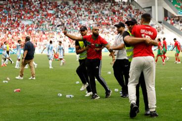 JO 2024 : Réaction de la direction de la sécurité de Paris suite à la rencontre Maroc - Argentine 