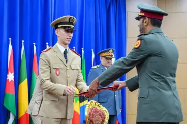 Crown Prince Moulay El Hassan presides over military graduation at Kenitra's Royal College